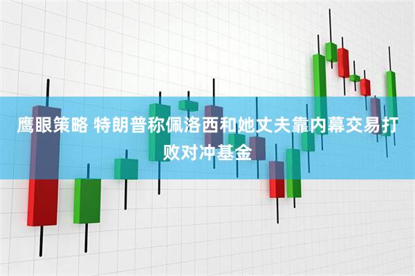 鹰眼策略 特朗普称佩洛西和她丈夫靠内幕交易打败对冲基金